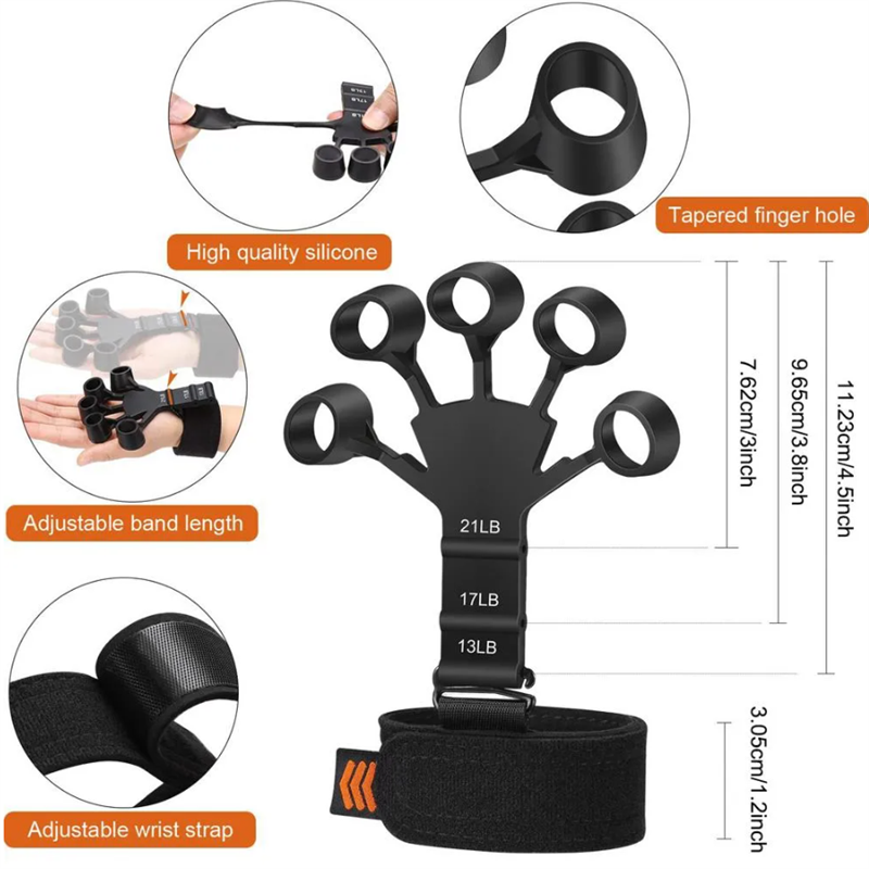 Finger Exercise Silicone Grip