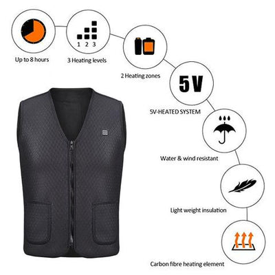 Skiing Electric Heated Vest