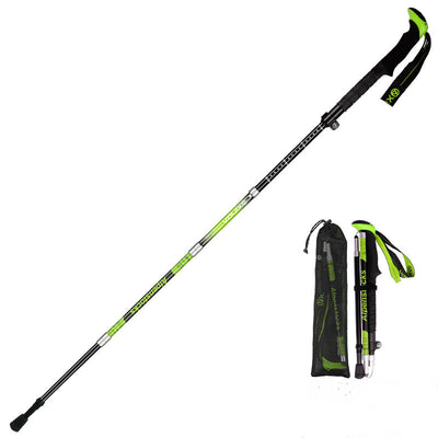 Ultralight carbon trekking poles